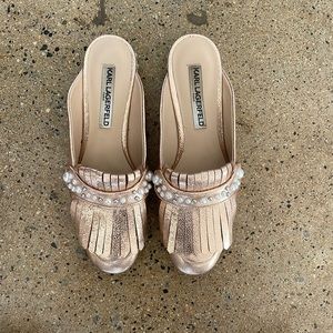 Karl Lagerfeld mules size 7